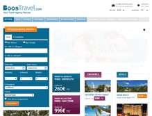 Tablet Screenshot of boostravel.com